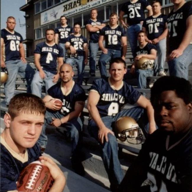 2001 football team shoot at Carson Park 